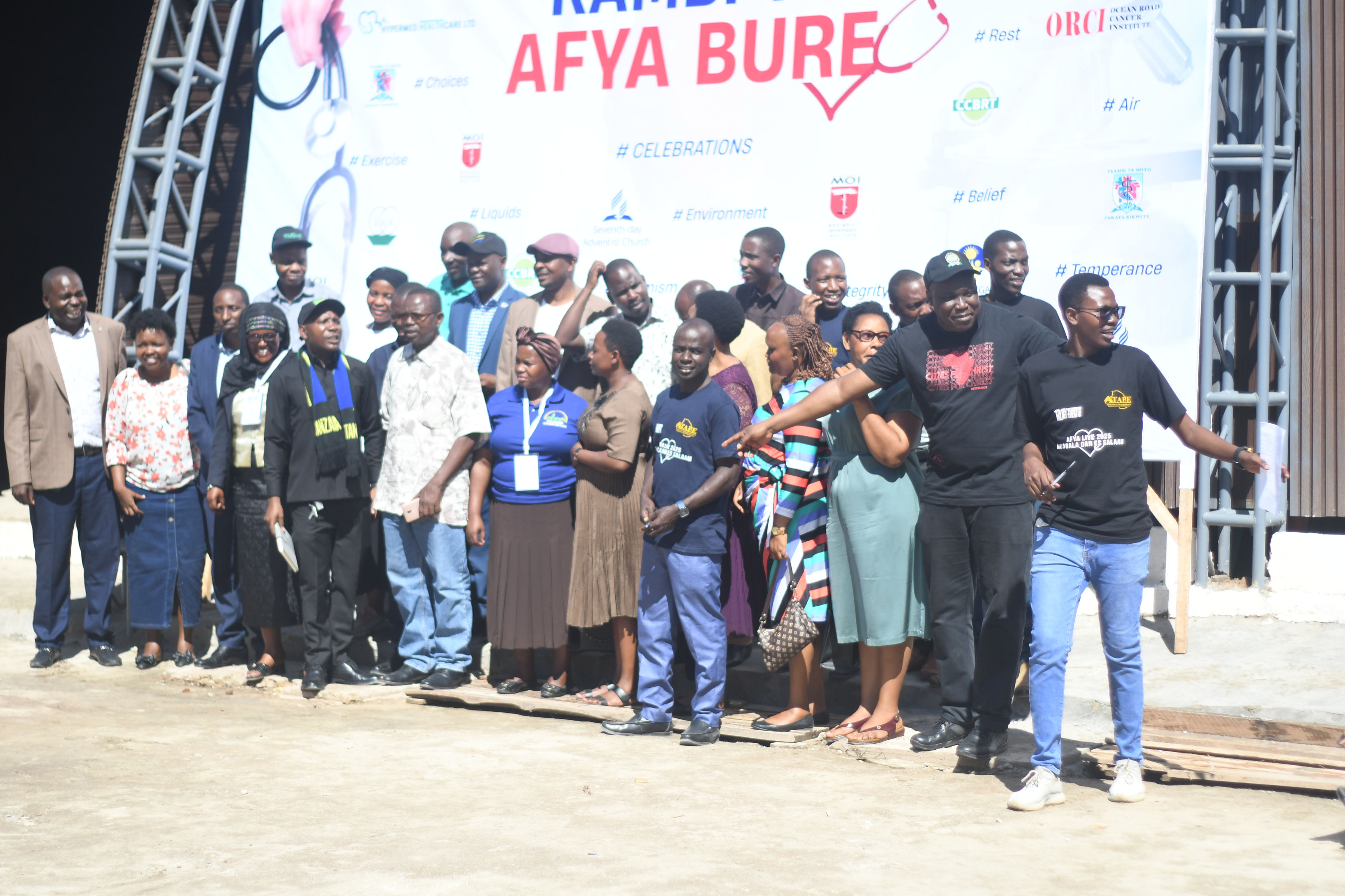 Youth practicing poultry farming as part of income-generating training